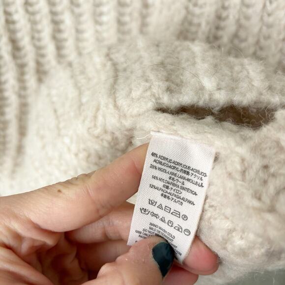 Free People Fluffy Fox Oversized Sweater - Picture 5 of 7